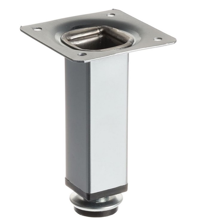 Nozka kov 17.V15B hranatá 100*25*25mm matný chrom Nozka kov 17.V15B hranatá 100*25*25mm matný chrom