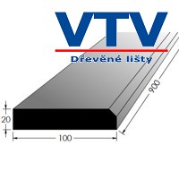 Práh dub 900*100/síla 20mm Práh dub 900*100/síla 20mm