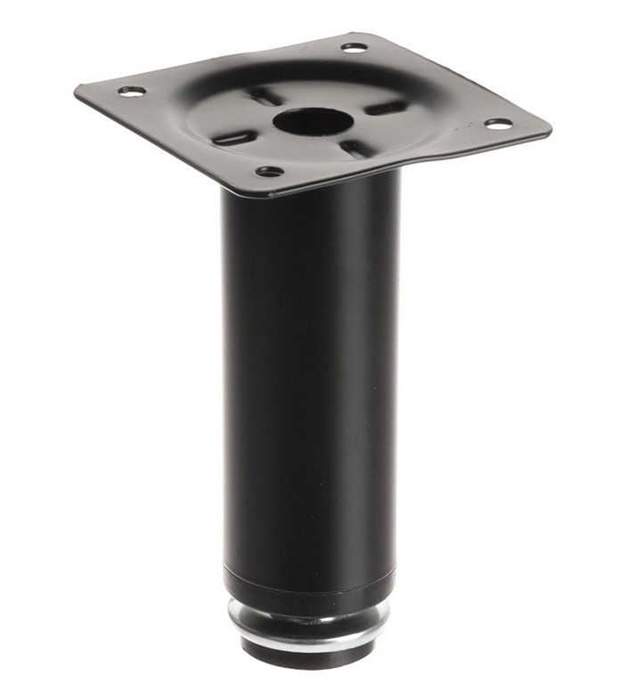 Nozka kov 17.V15B kulatá 100*30mm černá Nozka kov 17.V15B kulatá 100*30mm černá