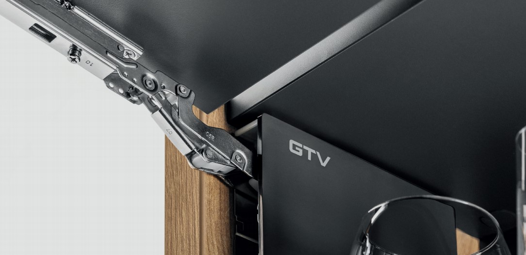 Vyklopne kování HORIZON PUSH D extra silný - bílá, 3500-5200 Vyklopne kování HORIZON PUSH D extra silný - bílá, 3500-5200