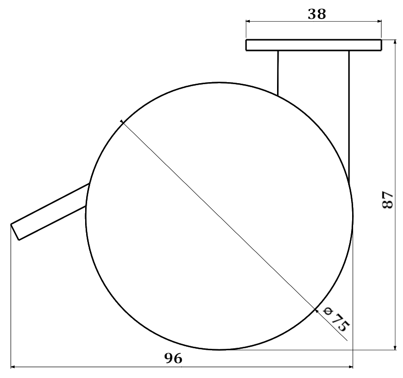 Kolečko pr.75mm, šedá, s brzdou, 50kg, měkčený běhoun Kolečko pr.75mm, šedá, s brzdou, 50kg, měkčený běhoun