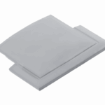 Záslepka do profilu LED GLAX zafrézovaný stříbrná