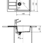 Dřez Franke tectonite S2D 611-78 XL Bílá