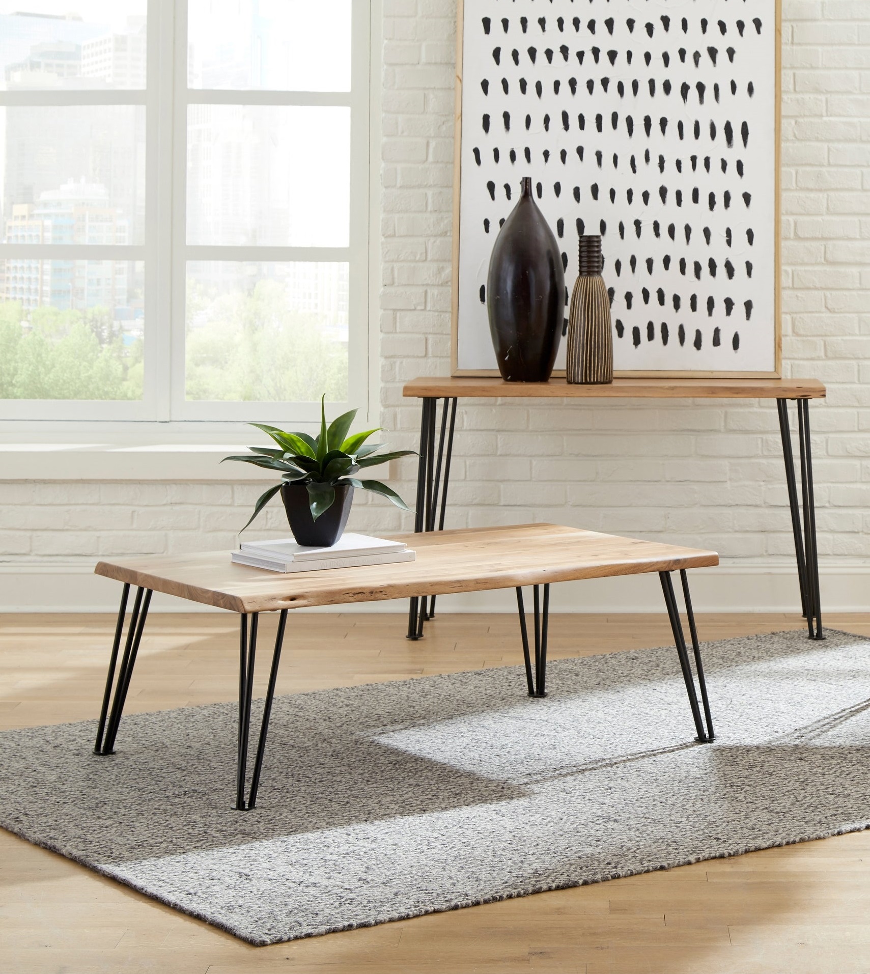 Noha hairpin ARTO s kluzákem, 3 ramena, 12 x 406 mm, černá Noha hairpin ARTO s kluzákem, 3 ramena, 12 x 406 mm, černá