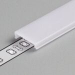 Kryt do profilu LED AL RW mléčná 3m