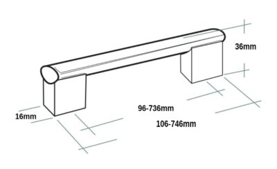 Uchytka T78 18.T78E.160.09 AL PORTA