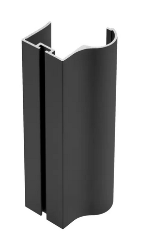 Madlo GTV Focus/ERGO 18mm Černá mat. nasouvací délka 2,7m