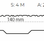 Terasa WoodPlastic prkno RUSTIC Inox 140 Infinit 22x140x4000mm
