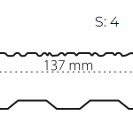 Terasa WoodPlastic prkno FOREST Cedar+ 137 Classic 22x137x4000mm