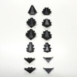 KoncovkaPD Krono - grey marble černá 0990 - sada