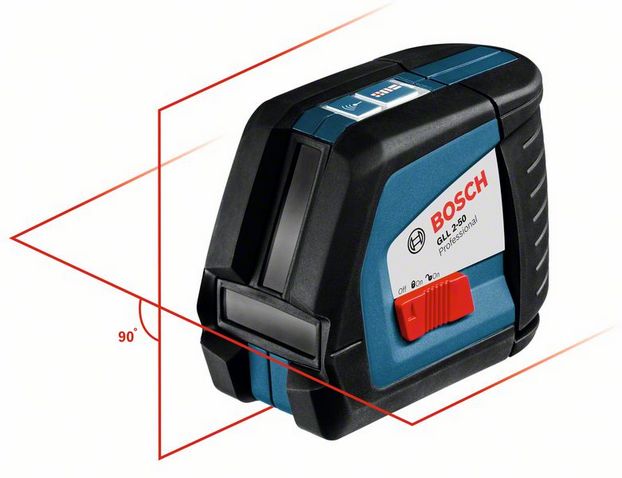 BOSCH Professional laserové linky GLL 2-50 0601063104 BOSCH Professional laserové linky GLL 2-50 0601063104