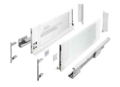 Zásuvkový Box Slim sklo v bočnici C1 167/300mm nízký Bílá 300C1 Zásuvkový Box Slim sklo v bočnici C1 167/300mm nízký Bílá 300C1