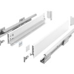Zásuvkový Box Slim P2O A1-69 69/500mm Bílá zásuvka pod troubu