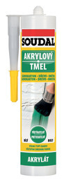 Akryl tmel sedy