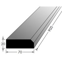 Práh buk 900* 70/síla 20mm