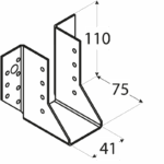 WB 5 - 41*110 tramova botka 450501 WB 5 - 41*110 tramova botka 450501