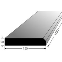 Práh buk 1250*150/síla 20mm Práh buk 1250*150/síla 20mm