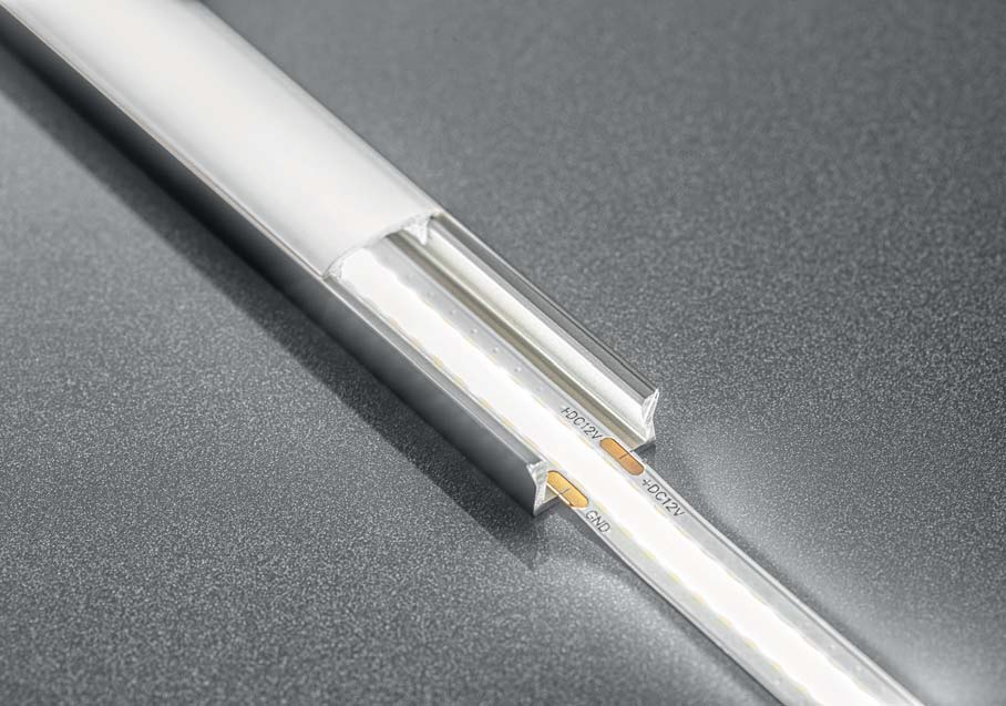 LED pásek 24V COB 500 LED/m, 10mm, neutrál bílá, 15W/m, 1365 lm/m LED pásek 24V COB 500 LED/m, 10mm, neutrál bílá, 15W/m, 1365 lm/m