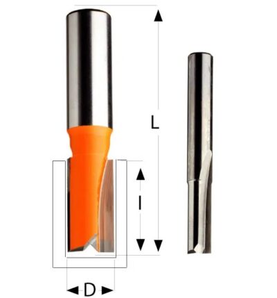 C91125011 C911 Drážkovací fréza krátká – D25x20 L50 S=8 HW