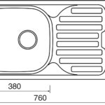 Dřez Sinks nerez CLASSIC 760