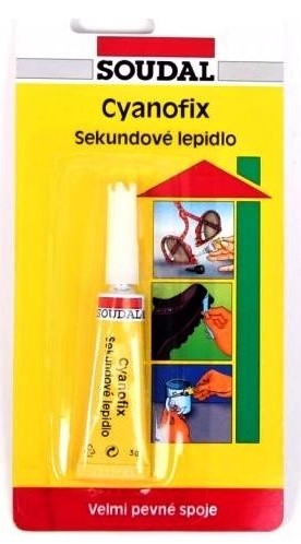 Sekundové lepidlo 3g Sekundové lepidlo 3g