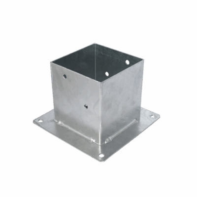 PSP 140 (141*141*200*2,5) Patka sloupku 140 se čtvercovou základnou