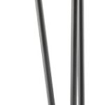 Noha hairpin ARTO s kluzákem, 3 ramena, 12 x 406 mm, černá