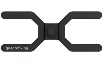 Terasové podložky distanční QUADRO H mezera 4mm (100 ks), síla 4mm Terasové podložky distanční QUADRO H mezera 4mm (100 ks), síla 4mm