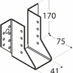 WB 7 - 41*170 trámová botka