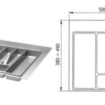 Pribornik Volpato šedý 500-540x391-490mm