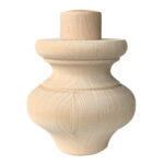 Noha dřevěná soustružená 3004