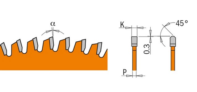 C29619064M Orange Pilový kotouč na lamino, plast a neželezné kovy - D190x2,8 d30 Z64 HW C29619064M Orange Pilový kotouč na lamino, plast a neželezné kovy - D190x2,8 d30 Z64 HW