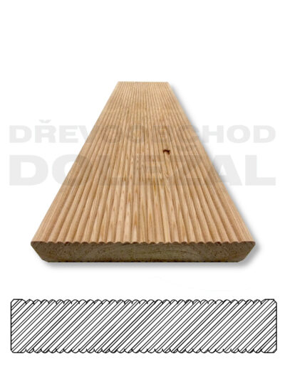 Terasa Douglaska 27*143*4270 (4,27m) J/J  AB
