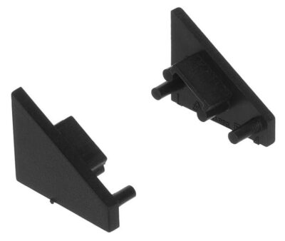 Záslepka do profilu LED AL RW úhlová černá Záslepka do profilu LED AL RW úhlová černá