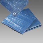 Plachta zakrývací s kovovými oky 4x6m 11112