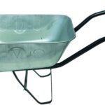 Kolečko stavební 80 l pozink plné kolo