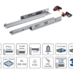 Modern slide 3D 350mm PB-3D0SHX18-350-H Modern slide 3D 350mm PB-3D0SHX18-350-H