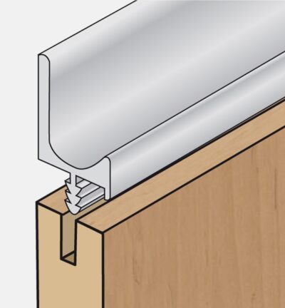 Uchytkový profil UK5 délka 2m, hliník stř. elox