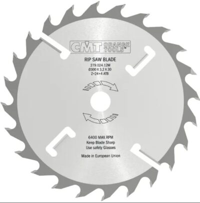 C27902412M Rozmítací kotouč s vyklizovacím zubem – D300x3,2 d30 Z24+4 MEC HW