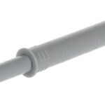 System otevírání push NK5 bez mag., dlouhý sv.šedá k zavrtání (tip-on)