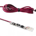 Spínač bezdotykový do LED profilu s konektorem pro LED 8mm a kabelem 2m 12V/36W, 24V/72W, 3A,IP20