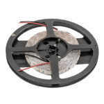 LED pásek 12V, 5m Flash 2835, 120 LED/m, 10mm, neutrál bílá, 19W/m, 60W/5m, (2 kabel), 1600 lm/m