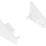 Záslepka do profilu LED AL RW úhlová bílá