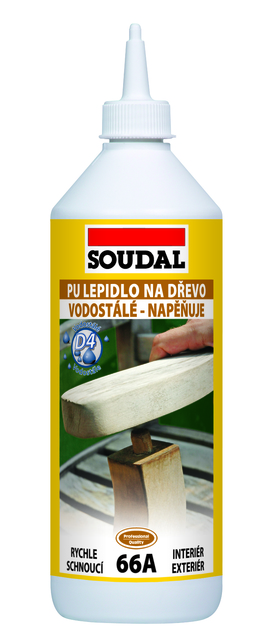 Lepidlo Pu na dřevo 66A 750gr Lepidlo Pu na dřevo 66A 750gr