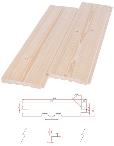 Palubky fase RAIT 19*121*4,2m sm AB (6ks/bal.=3,0492m2)