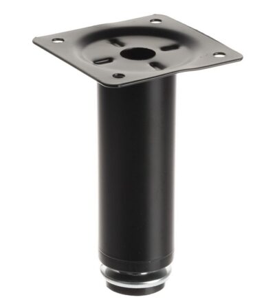 Nozka kov 17.V15B kulatá 100*30mm černá