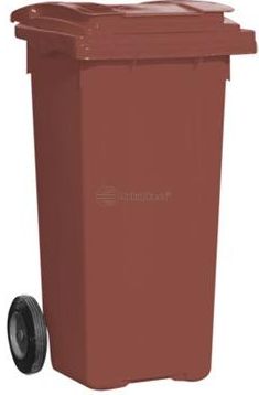 Popelnice MGB 120 l hnědá plast