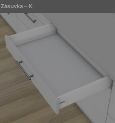 TandemBox Antaro Blum sada 30kg 116/600 šedá, výška K, sada se skládá z: TandemBox Antaro Blum sada 30kg 116/600 šedá, výška K, sada se skládá z: