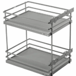 Drzak lahví MovixPro šíře 300mm, d.475mm, Antracit, bez výsuvu