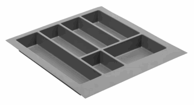 Pribornik Axispace 500 Šedý 382-440×424-474mm